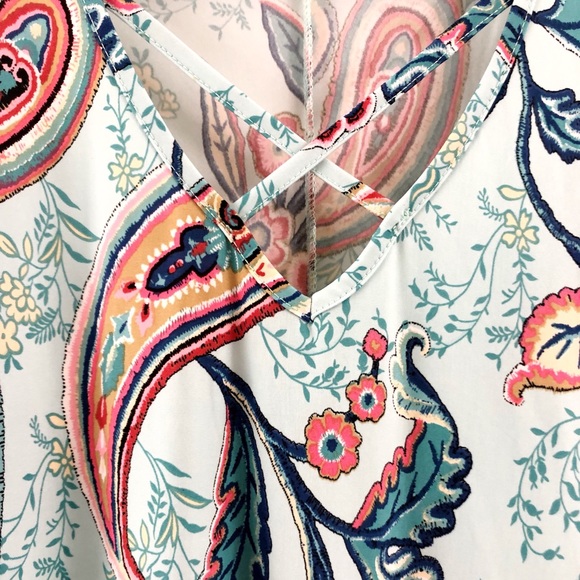 Paisley Print Top - Picture 4 of 5